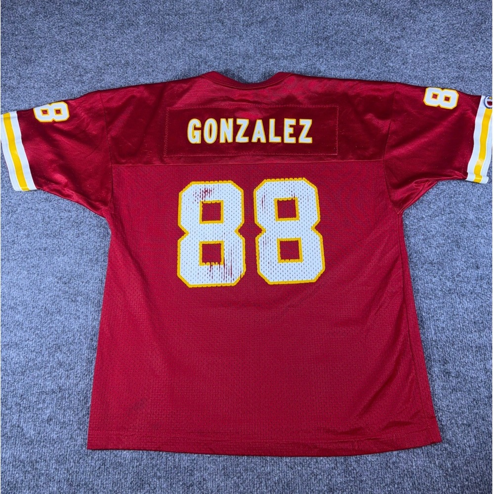 Vintage Champion Tony Gonzalez Kansas City Chiefs Jersey Red Youth XL 18-20